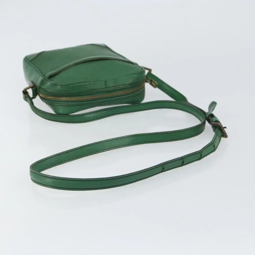 Louis Vuitton Epi Danube Shoulder Bag Green